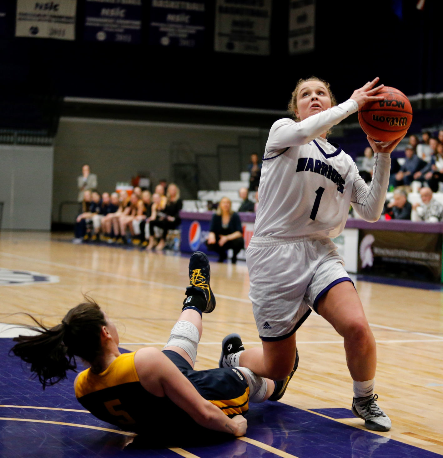 WSU WBB vs Concordia 7